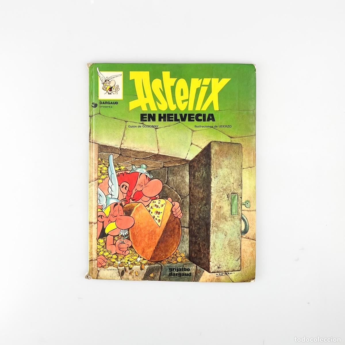 C&oacute;mics: Ast&eacute;rix, En Helv&eacute;cia R. Goscinny. A. Uderzo, 1987