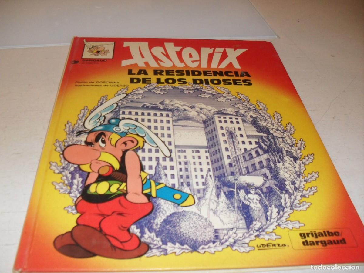 Comics : ASTERIX N&ordm; 17,DE 29,LA RESIDENCIA DE LOS DIOSES.GRIJALBO,1976