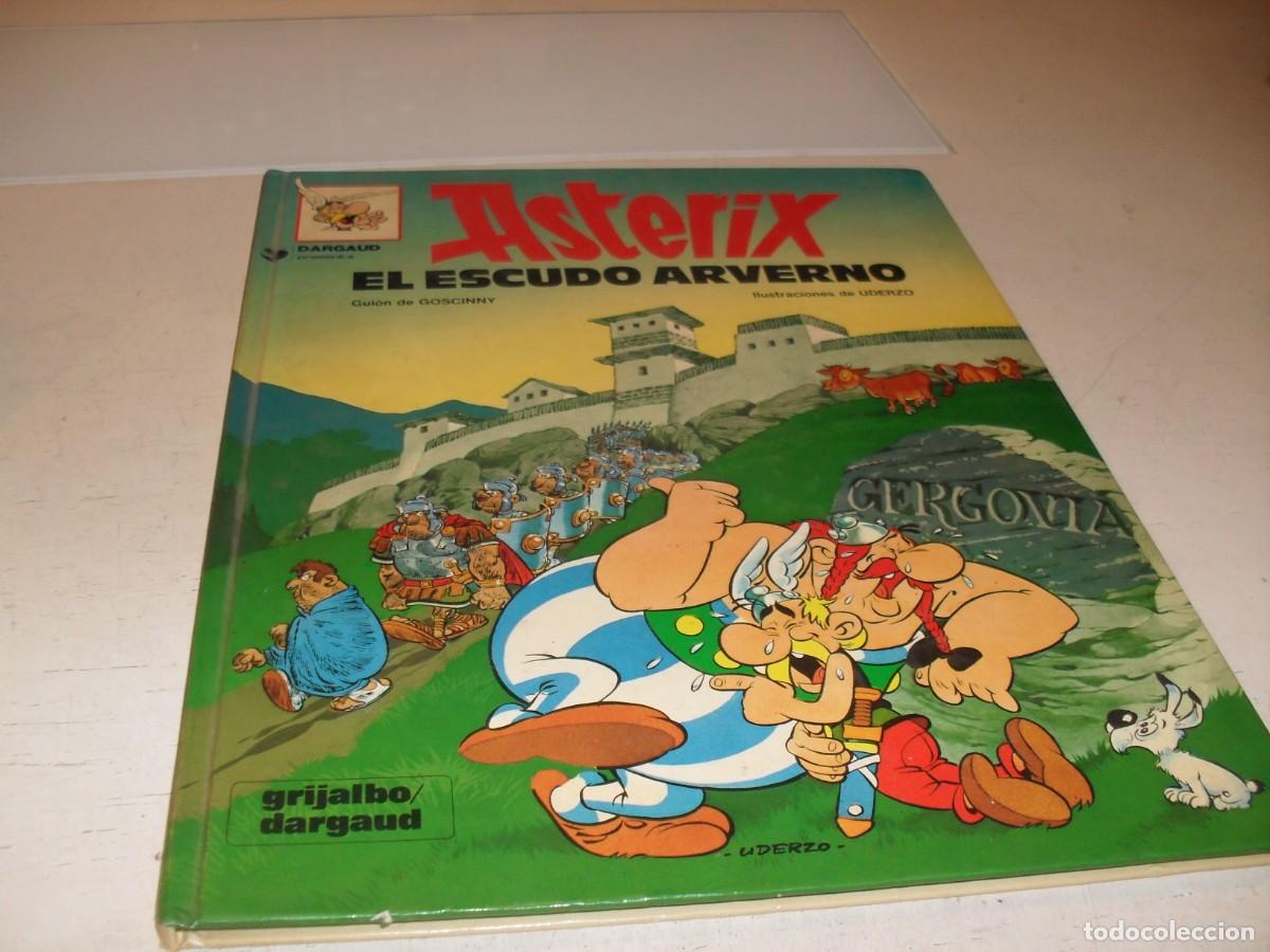 C&oacute;mics: ASTERIX N&ordm; 11,DE 29,EL ESCUDO ARVERNO.GRIJALBO,1976