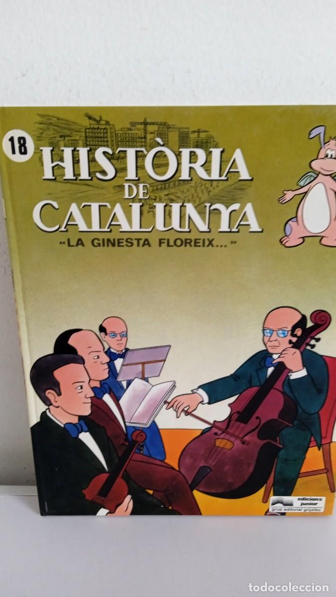 C&oacute;mics: HISTORIA DE CATALUNYA n&ordm; 18 La ginesta floreix...