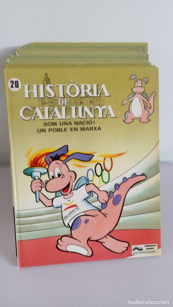 C&oacute;mics: HISTORIA DE CATALUNYA En comic 20 tomos completa