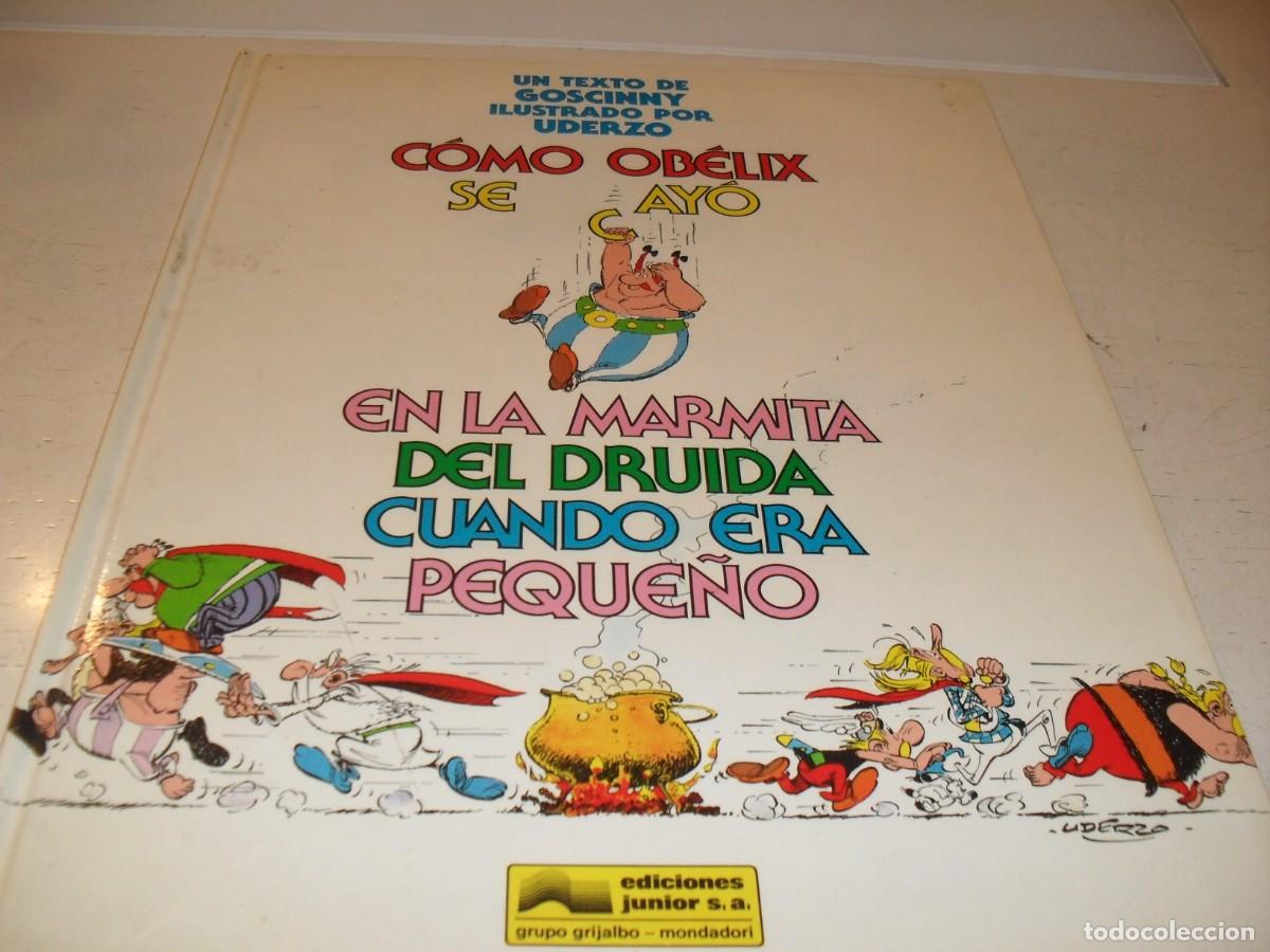 C&oacute;mics: ALBUM ASTERIX:COMO OBELIX SE CAYO EN LA MARMITA,GRIJALBO,1992