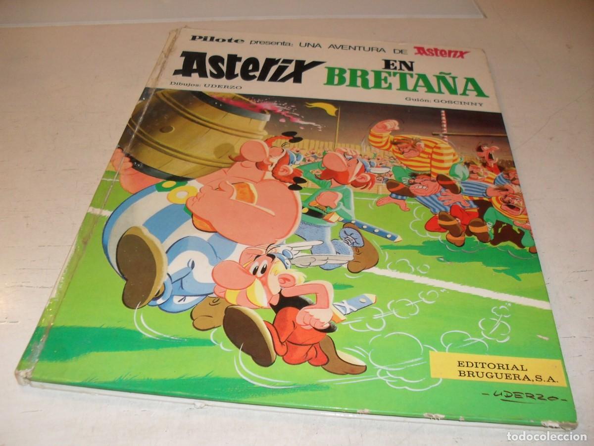 C&oacute;mics: ALBUM PILOTE ASTERIX,ASTERIX EN BRETA&Ntilde;A,BRUGUERA,1969