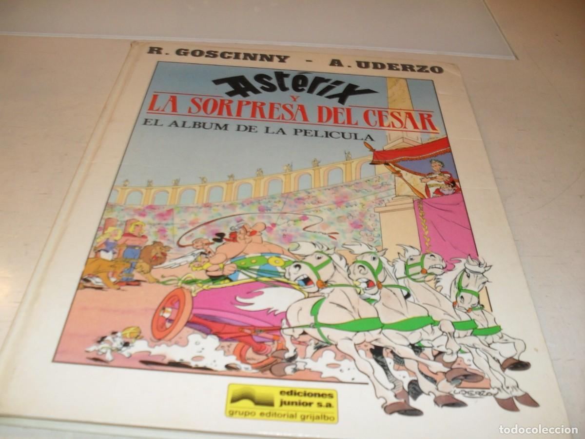 C&oacute;mics: ASTERIX Y LA SORPRESA DEL CESAR,EL ALBUM DE LA PELICULA,GRIJALBO,1986