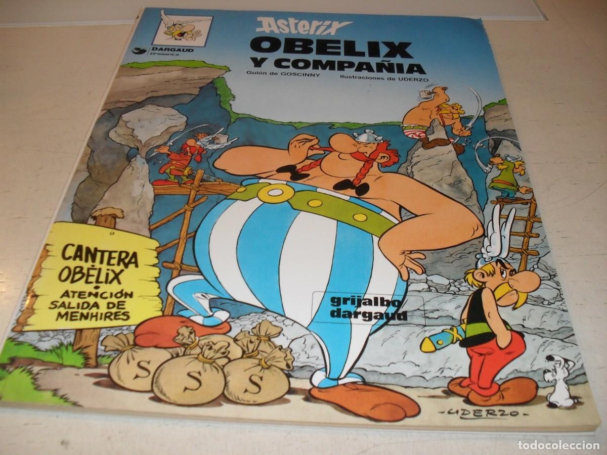 C&oacute;mics: ASTERIX,EN RUSTICA,N&ordm; 23.OBELIX Y COMPA&Ntilde;IA,GRIJALBO,1996