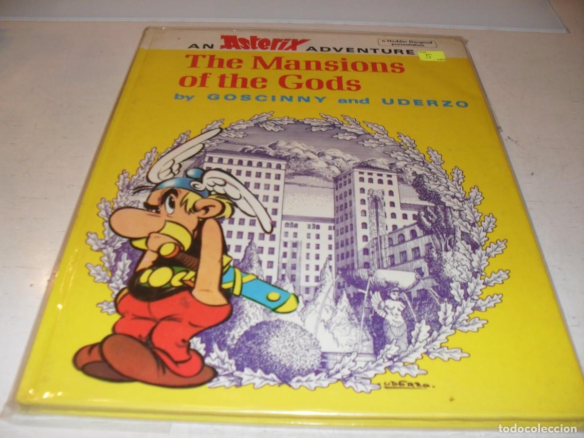 C&oacute;mics: ASTERIX,EN INGLES,N&ordm; 11,LA RESIDENCIA DE LOS DIOSES.HODDER-DARGAUD,1985