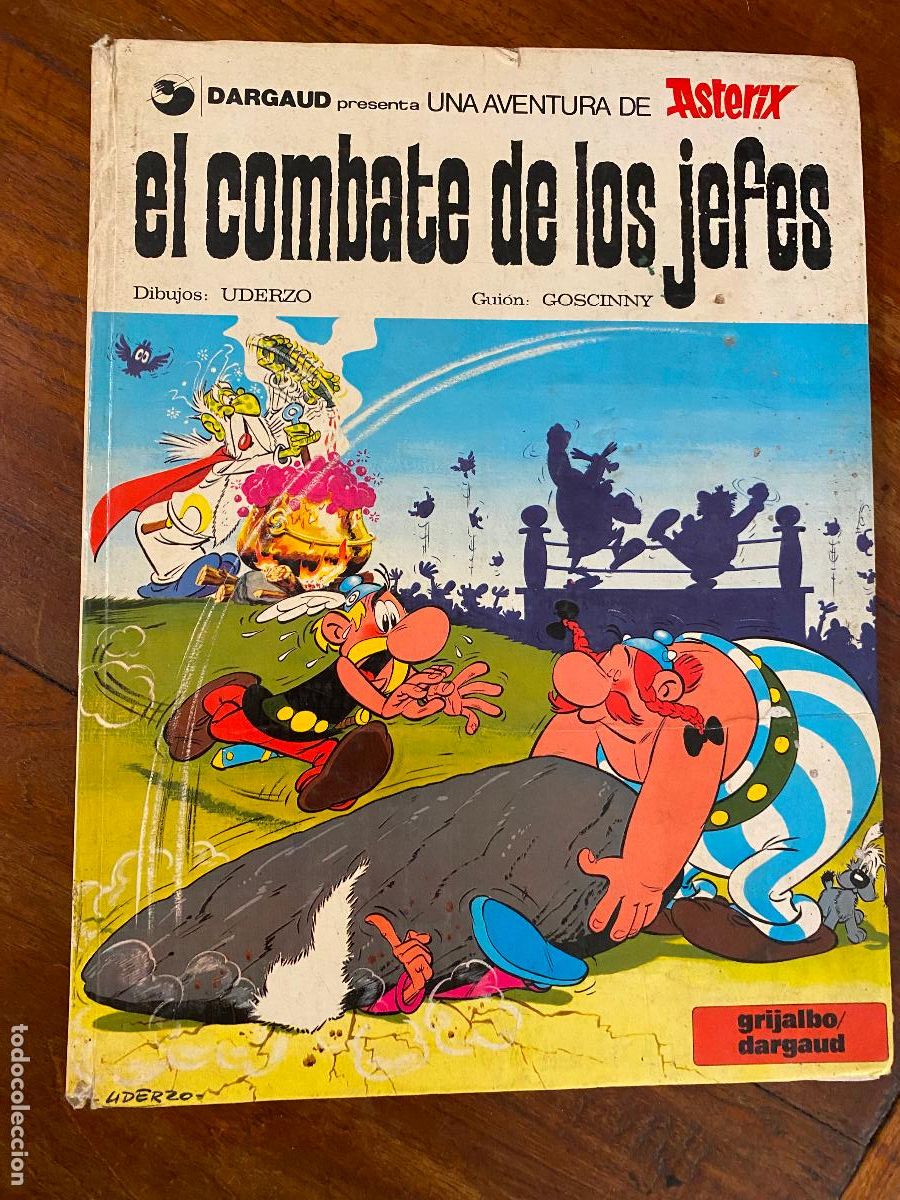 C&oacute;mics: ASTERIX EL COMBATE DE LOS JEFES, EDITORIAL GRIJALBO-DARGAUD 1983