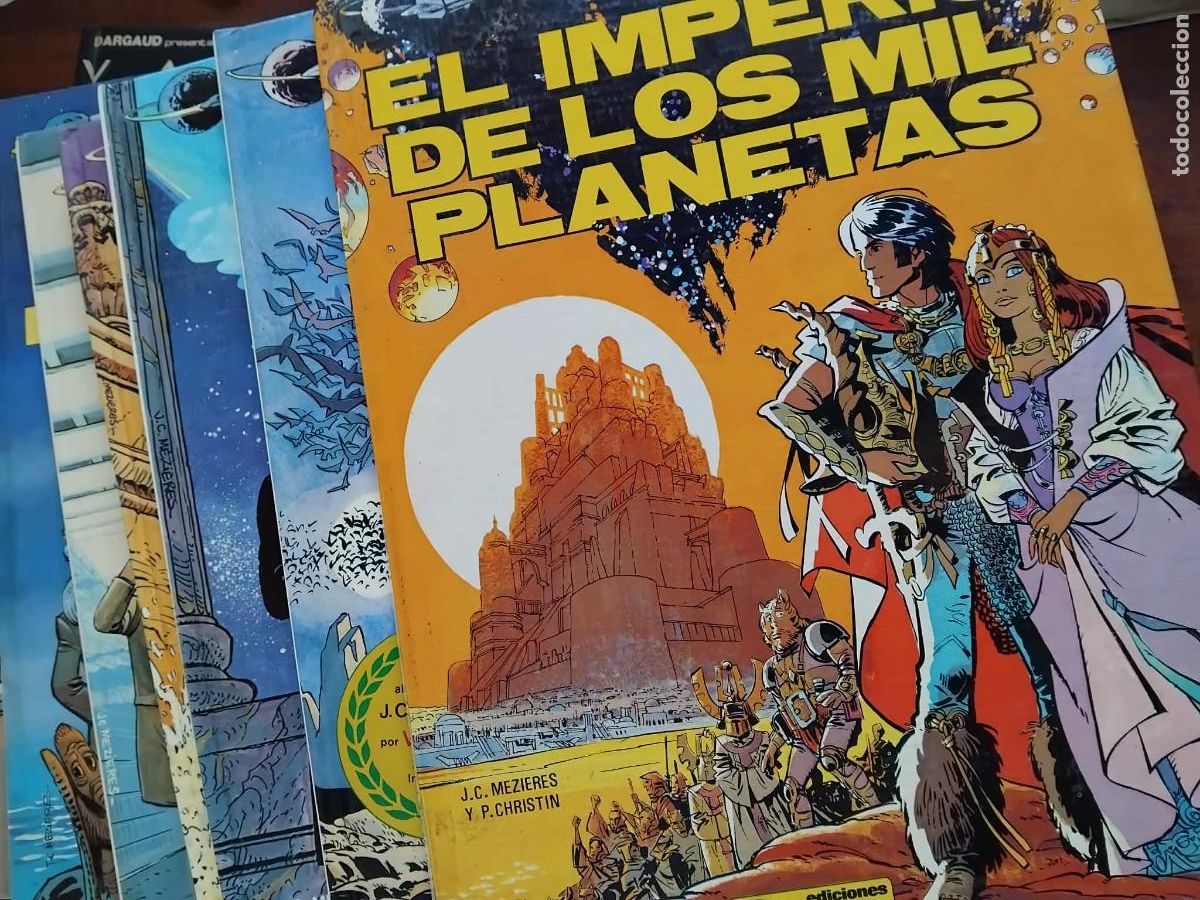 Comics : VALERIAN. LOTE 9 NROS. 1-4-6-7-8-9-11-12-14. JUNIOR / GRIJALBO 1978. (RF.MA)