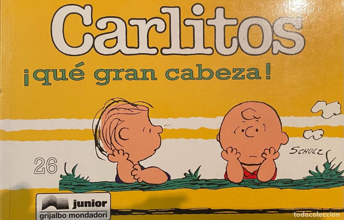 C&oacute;mics: CARLITOS n&ordm; 26: &iexcl;Qu&eacute; gran cabeza! (Grijalbo)