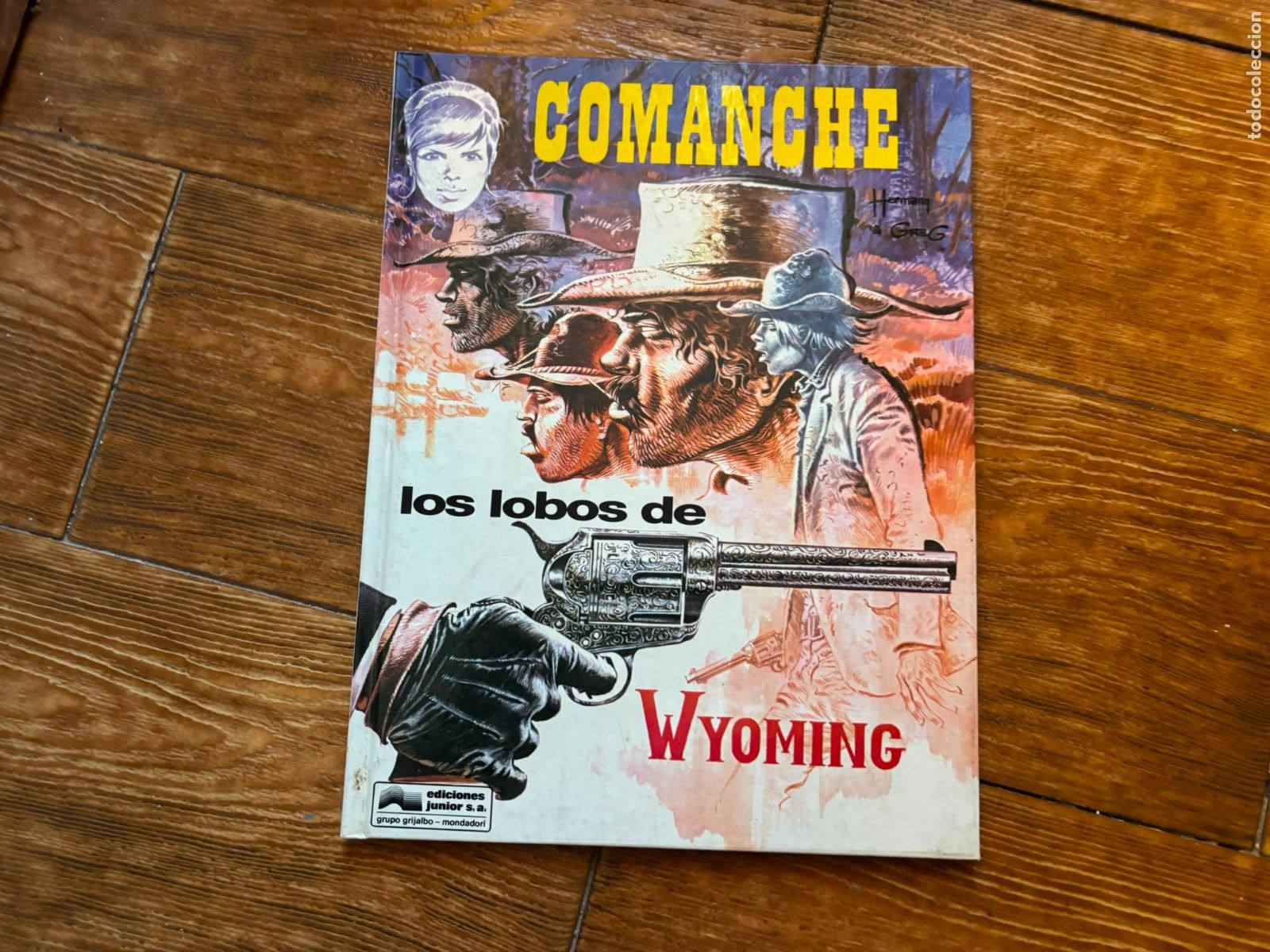 C&oacute;mics: COMANCHE - N&ordm; 3 - LOS LOBOS DE WYOMING - EDITORIAL GRIJALBO TAPA DURA