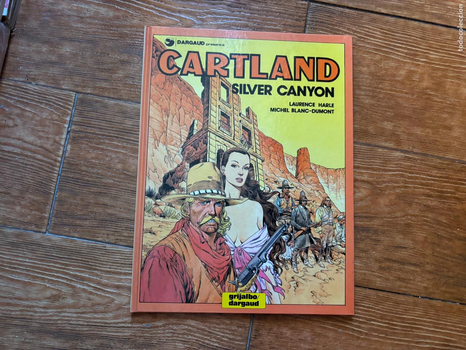 C&oacute;mics: JONATHAN CARTLAND N&ordm; 6 SILVER CANYON EDITORIAL GRIJALBO TAPA DURA