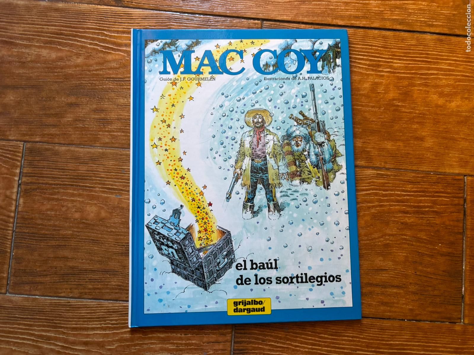 C&oacute;mics: MAC COY N&ordm; 18 EL BAUL DE LOS SORTILEGIOS GOURMELEN Y PALACIOS - EDITORIAL GRIJALBO DARGAUD TAPA DURA