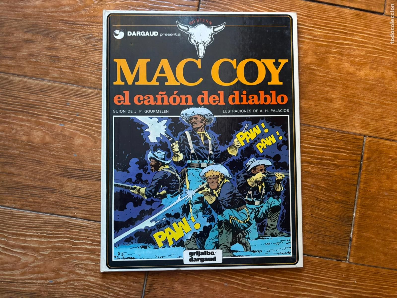 C&oacute;mics: MAC COY - N&ordm; 9 EL CA&Ntilde;ON DEL DIABLO EDITORIAL GRIJALBO TAPA DURA