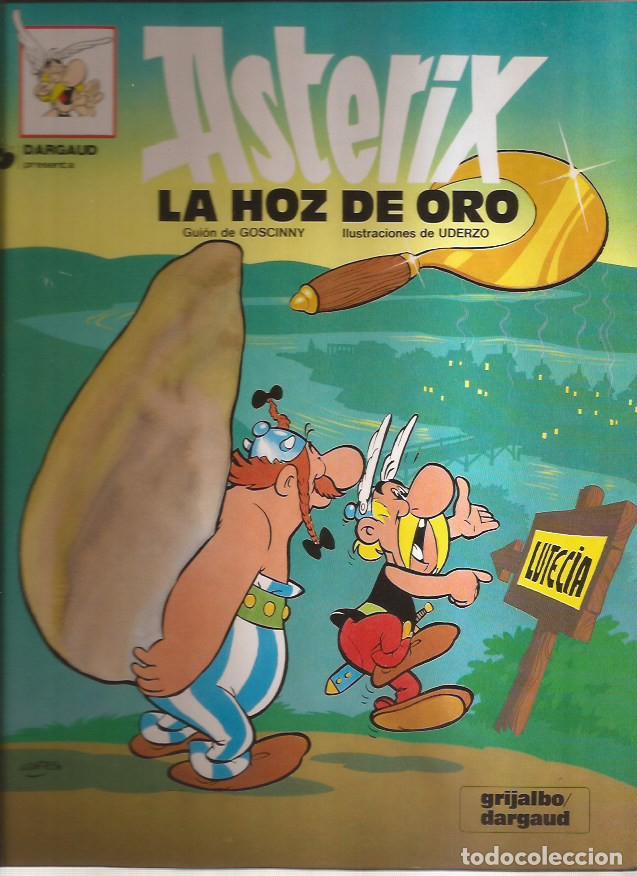 C&oacute;mics: C&Oacute;MIC ASTERIX 3 LA HOZ DE ORO GRIJALBO 1993 TAPA DURA