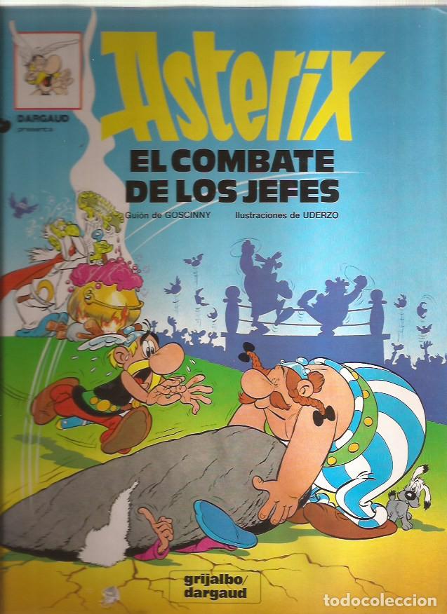 C&oacute;mics: C&Oacute;MIC ASTERIX 10 EL COMBATE DE LOS JEFES GRIJALBO 1993 TAPA DURA