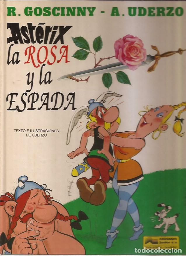 C&oacute;mics: C&Oacute;MIC ASTERIX 29 LA ROSA Y LA ESPADA GRIJALBO 1993 TAPA DURA