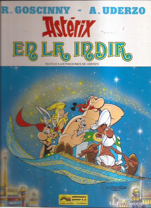 C&oacute;mics: C&Oacute;MIC ASTERIX 28 EN LA INDIA GRIJALBO 1993 TAPA DURA