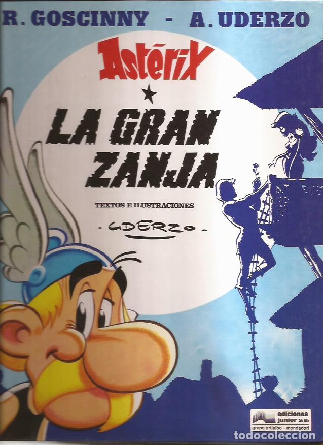 C&oacute;mics: C&Oacute;MIC ASTERIX 25 LA GRAN ZANJA GRIJALBO 1993 TAPA DURA
