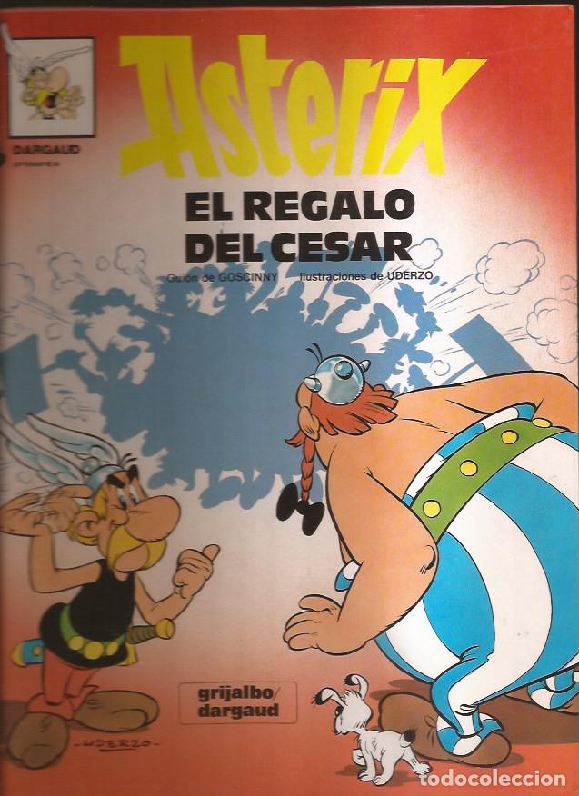 C&oacute;mics: C&Oacute;MIC ASTERIX 21 EL REGALO DEL C&Eacute;SAR GRIJALBO 1993 TAPA DURA