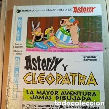 C&oacute;mics: COMIC DE ASTERIX EN ASTERIX Y CLEOPATRA DEL A&Ntilde;O 1981