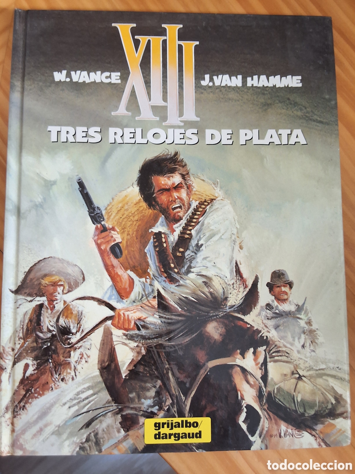 C&oacute;mics: XIII comic n&uacute;mero 11 tres relojes de plata a&ntilde;o 1995 edita grijalbo
