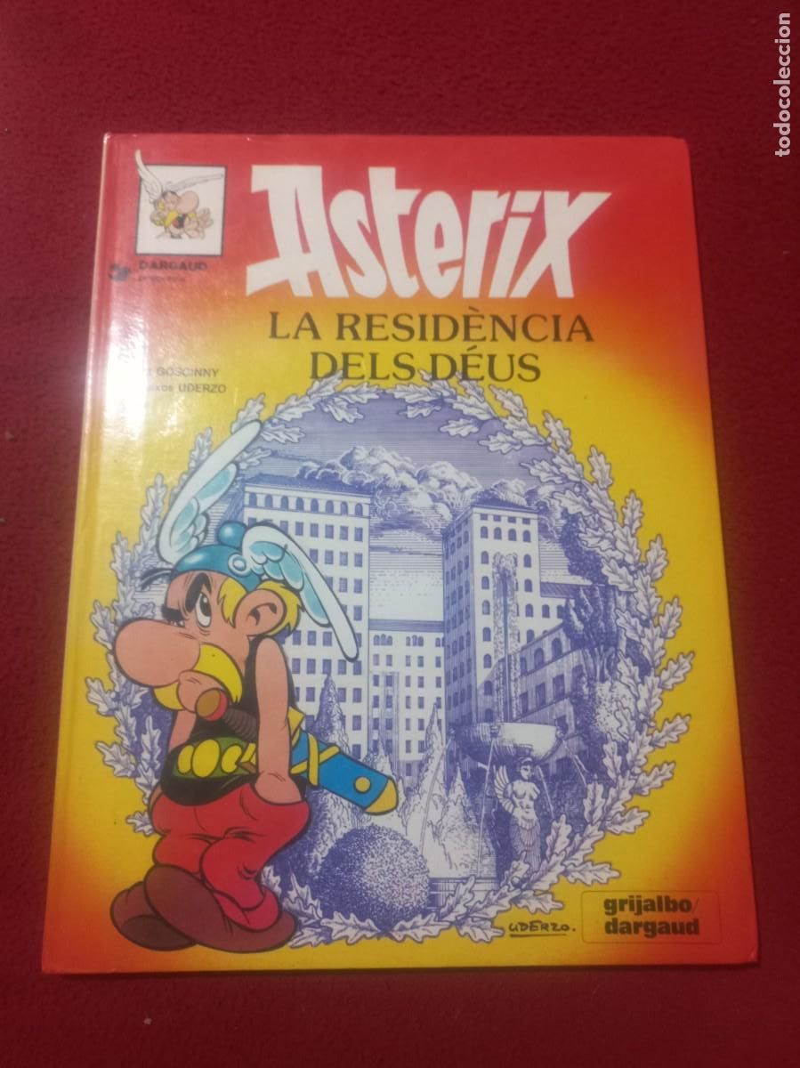 C&oacute;mics: ASTERIX 17 - LA RESIDENCIA DELS DEUS - GOSCINNY & UDERZO - CARTONE - EN CATALAN