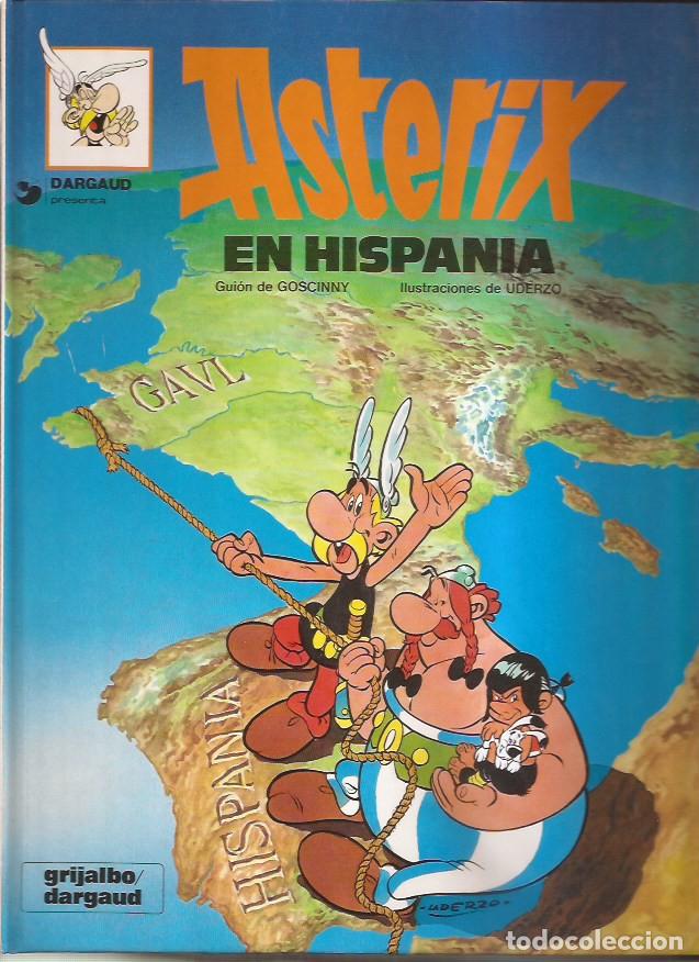 C&oacute;mics: C&Oacute;MIC ASTERIX 14 EN HISPANIA GRIJALBO 1993 TAPA DURA