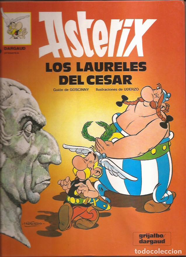 C&oacute;mics: C&Oacute;MIC ASTERIX 18 LOS LAURELES DEL C&Eacute;SAR GRIJALBO 1993 TAPA DURA