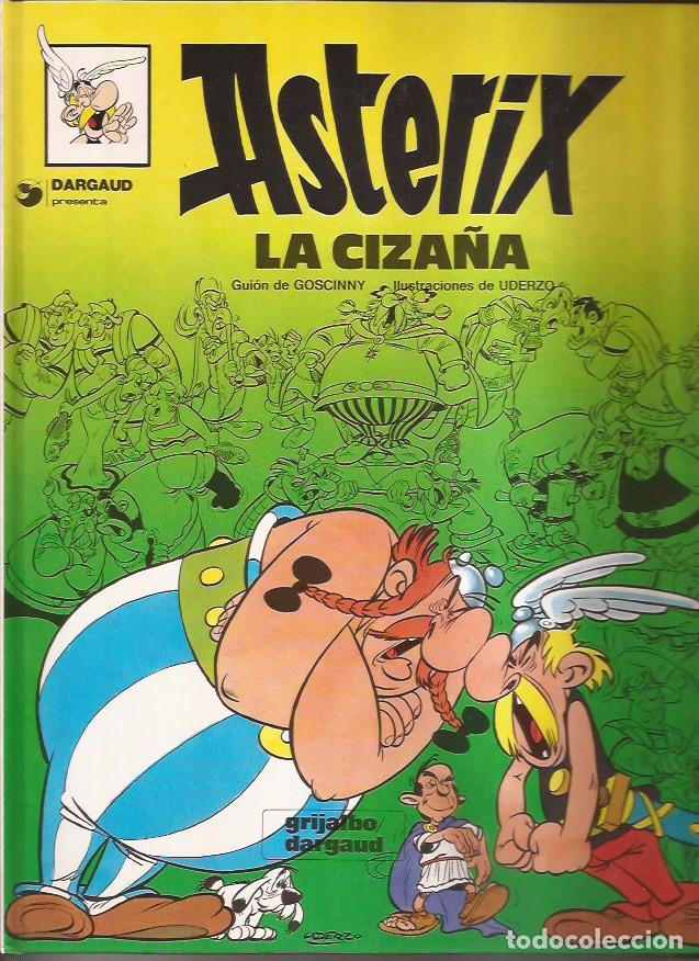 C&oacute;mics: C&Oacute;MIC ASTERIX 15 LA CIZA&Ntilde;A GRIJALBO 1993 TAPA DURA