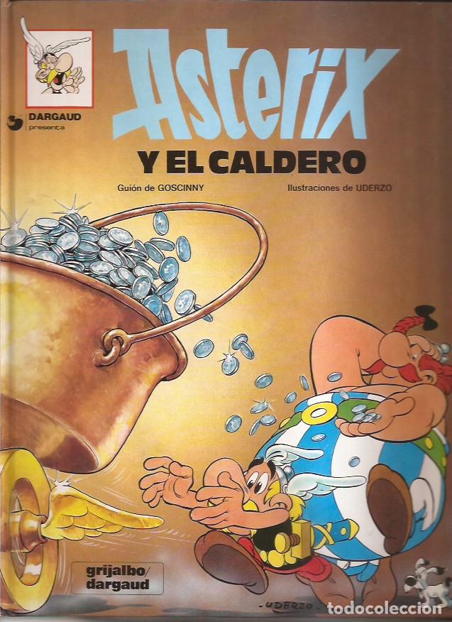 C&oacute;mics: C&Oacute;MIC ASTERIX 13 Y EL CALDERO GRIJALBO 1993 TAPA DURA