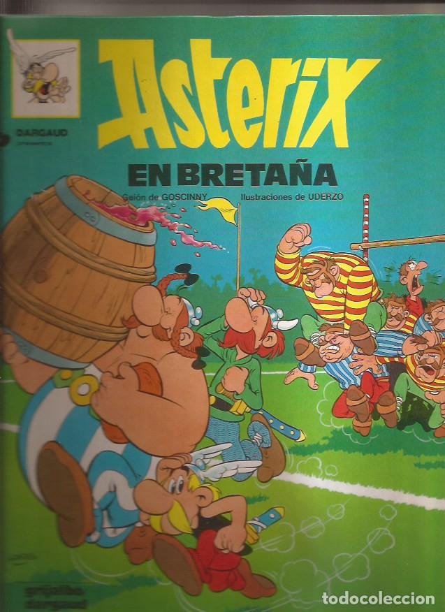 C&oacute;mics: C&Oacute;MIC ASTERIX 12 EN BRETA&Ntilde;A GRIJALBO 1993 TAPA DURA