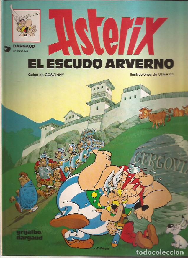 C&oacute;mics: C&Oacute;MIC ASTERIX 11 EL ESCUDO ARVERNO GRIJALBO 1993 TAPA DURA