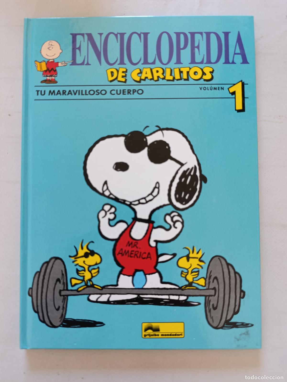 C&oacute;mics: ENCICLOPEDIA DE CARLITOS - VOLUMEN 1 - TU MARAVILLOSO CUERPO - GRIJALBO MONDADORI - TAPA DURA (371)