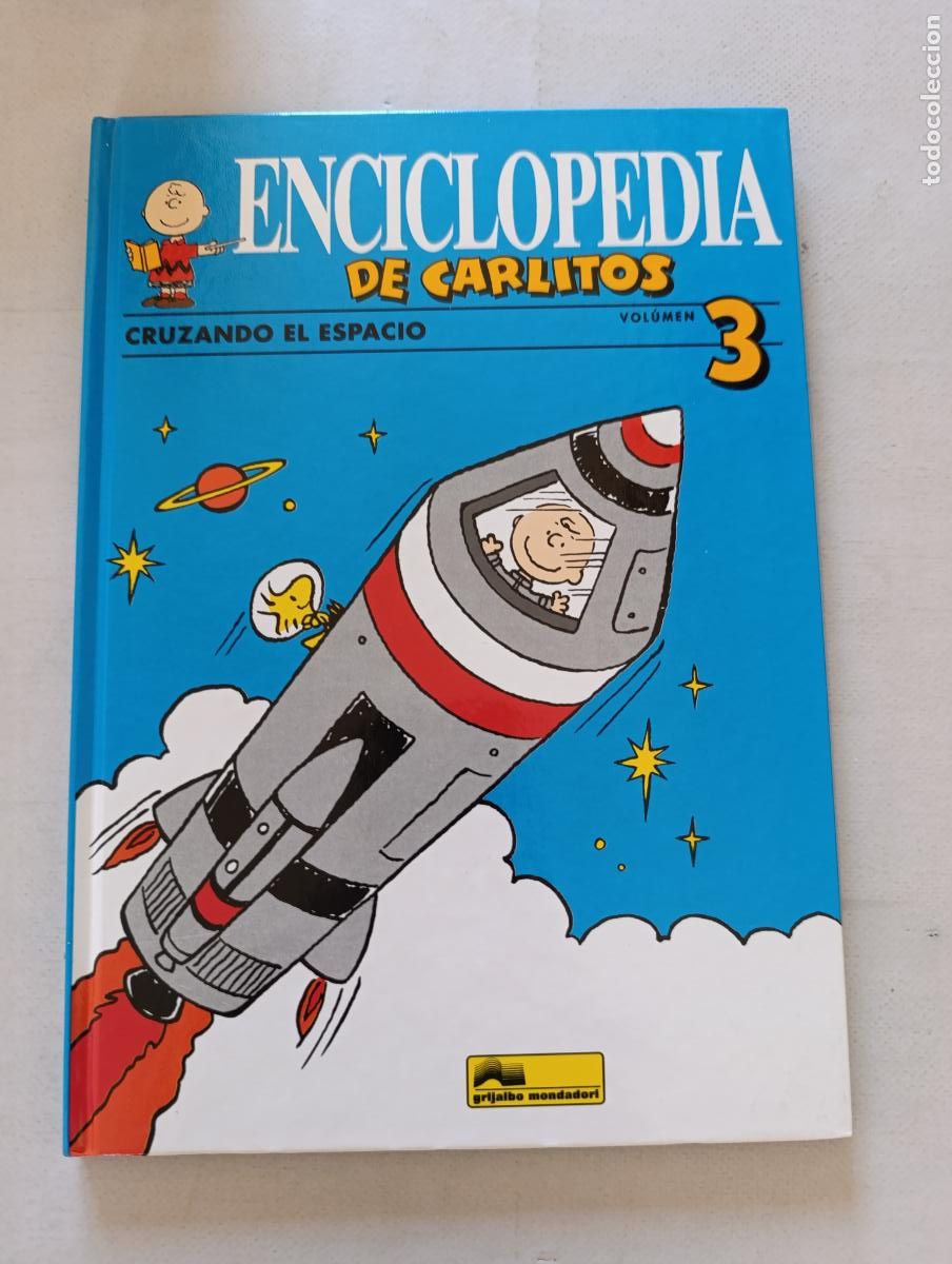 C&oacute;mics: ENCICLOPEDIA DE CARLITOS - VOLUMEN 3 - CRUZANDO EL ESPACIO - GRIJALBO MONDADORI - TAPA DURA (371)