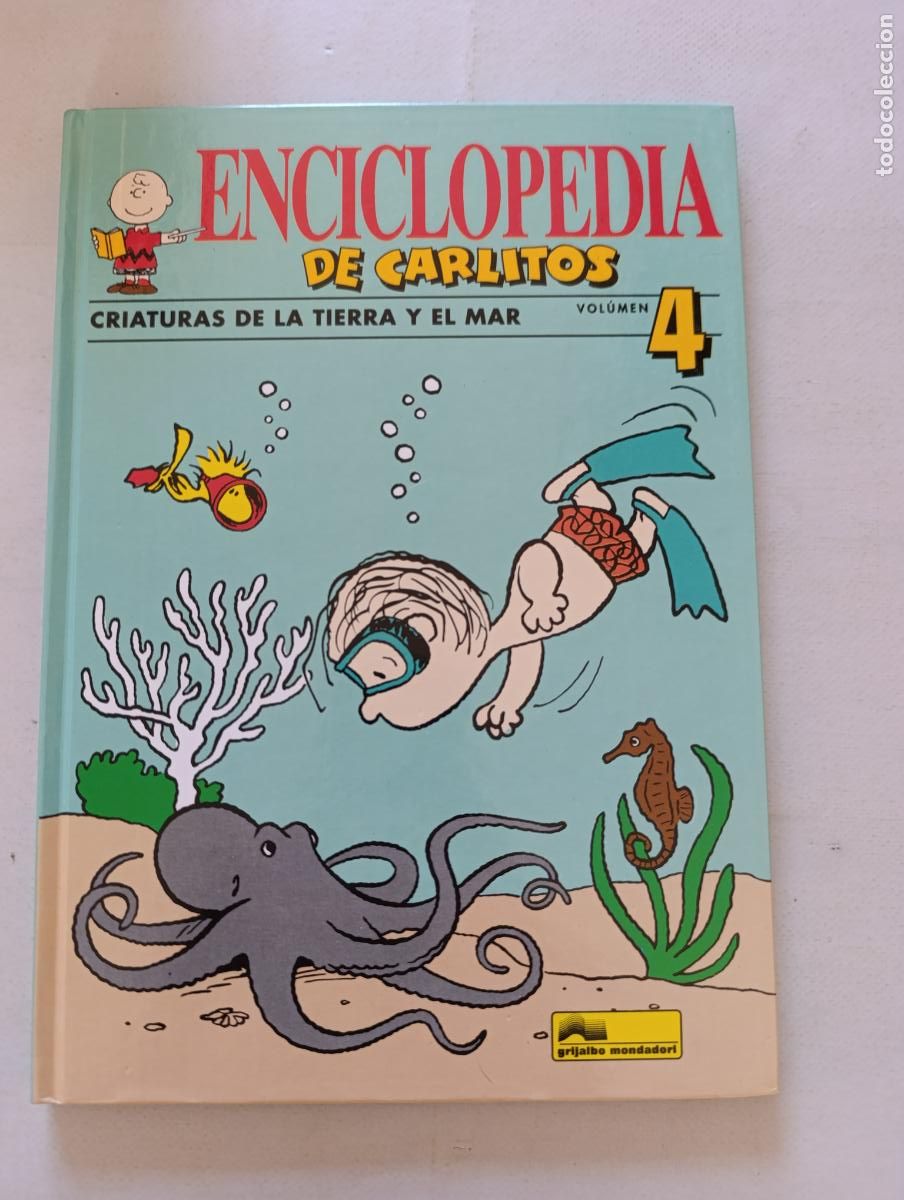 C&oacute;mics: ENCICLOPEDIA DE CARLITOS - VOLUMEN 4 - GRIJALBO MONDADORI - TAPA DURA (371)