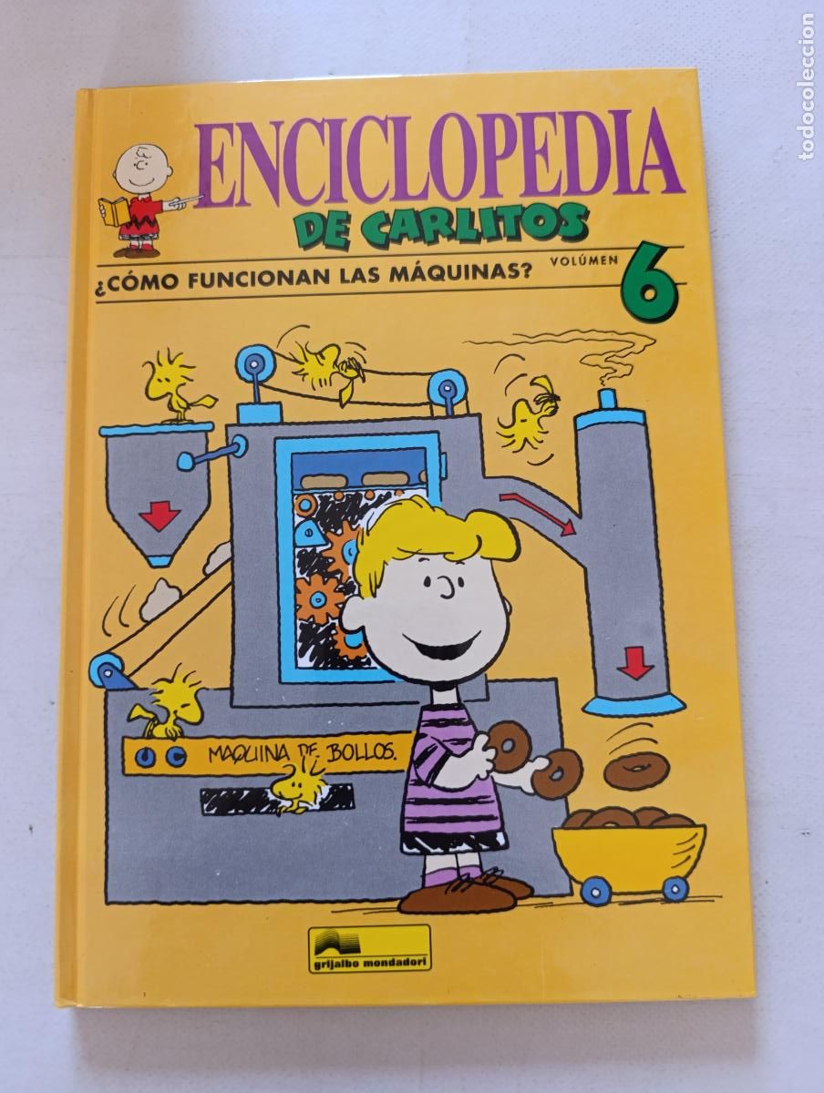 C&oacute;mics: ENCICLOPEDIA DE CARLITOS - VOLUMEN 6 - GRIJALBO MONDADORI - TAPA DURA (371)
