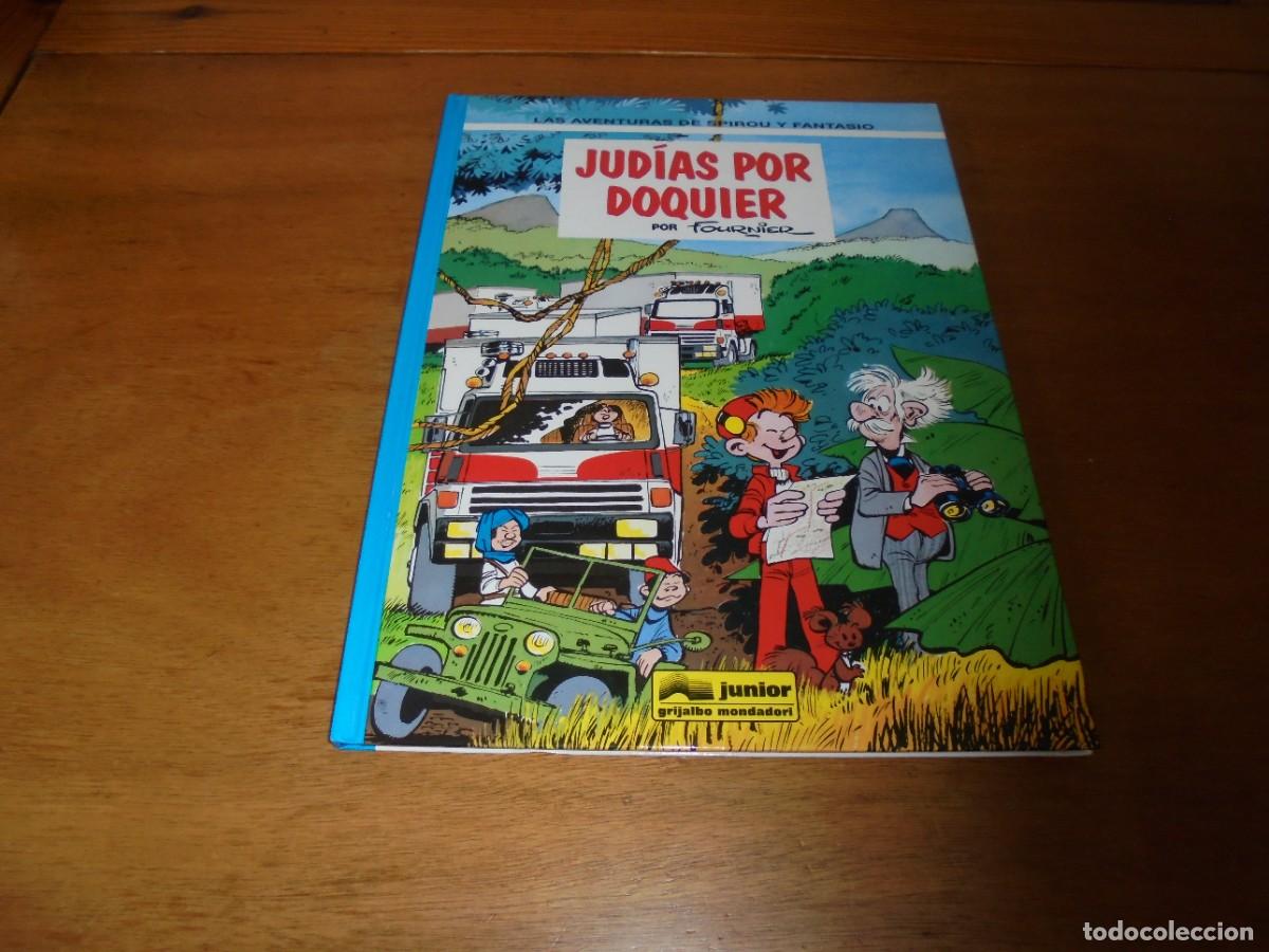 C&oacute;mics: LAS AVENTURAS DE SPIROU Y FANTASIO N&ordm; 41 JUDIAS POR DOQUIER. GRIJALBO 1995. TAPA DURA, LOMO AZUL.