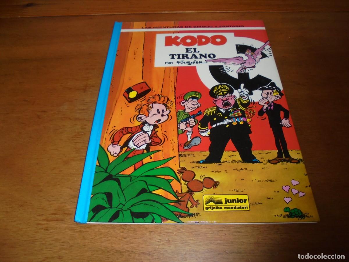 C&oacute;mics: LAS AVENTURAS DE SPIROU Y FANTASIO N&ordm; 40 KODO EL TIRANO. GRIJALBO 1995. TAPA DURA, LOMO AZUL.