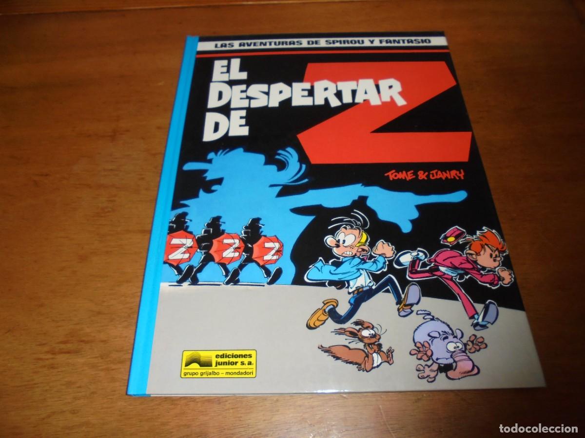 C&oacute;mics: LAS AVENTURAS DE SPIROU Y FANTASIO N&ordm; 23 EL DESPERTAR DE Z. GRIJALBO 1990. TAPA DURA, LOMO AZUL