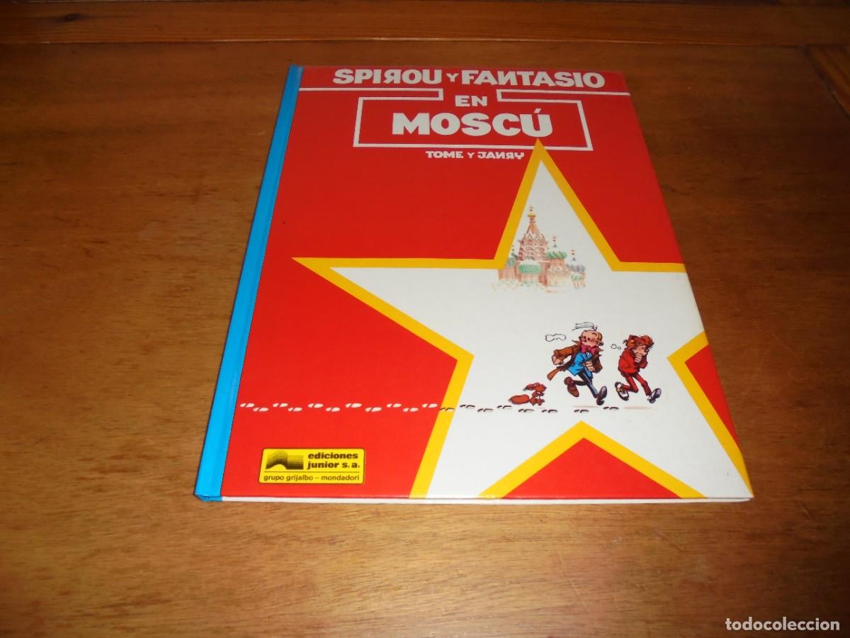 C&oacute;mics: LAS AVENTURAS DE SPIROU Y FANTASIO N&ordm; 28 EN MOSC&Uacute;. GRIJALBO 1992. TAPA DURA, LOMO AZUL