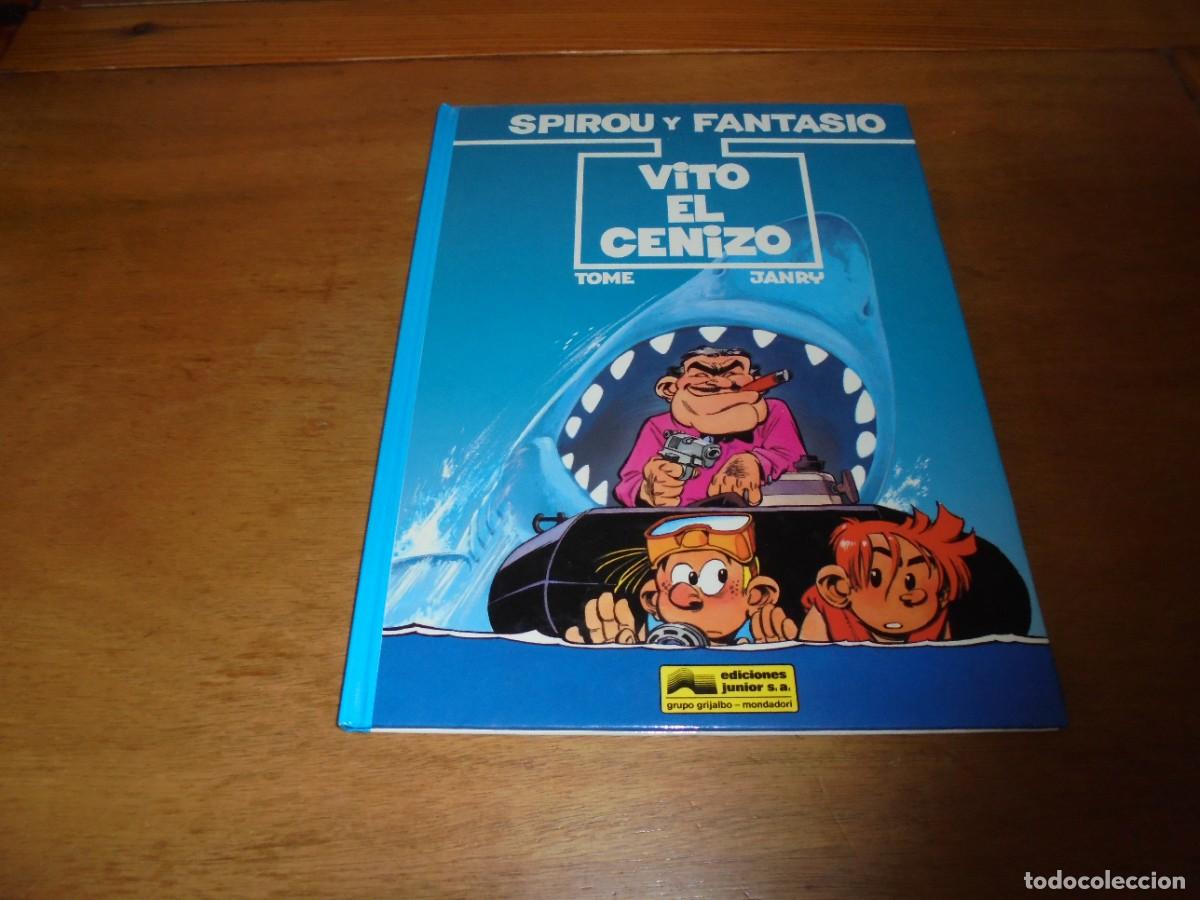 C&oacute;mics: LAS AVENTURAS DE SPIROU Y FANTASIO N&ordm; 29 VITO EL CENIZO. GRIJALBO 1992. TAPA DURA, LOMO AZUL