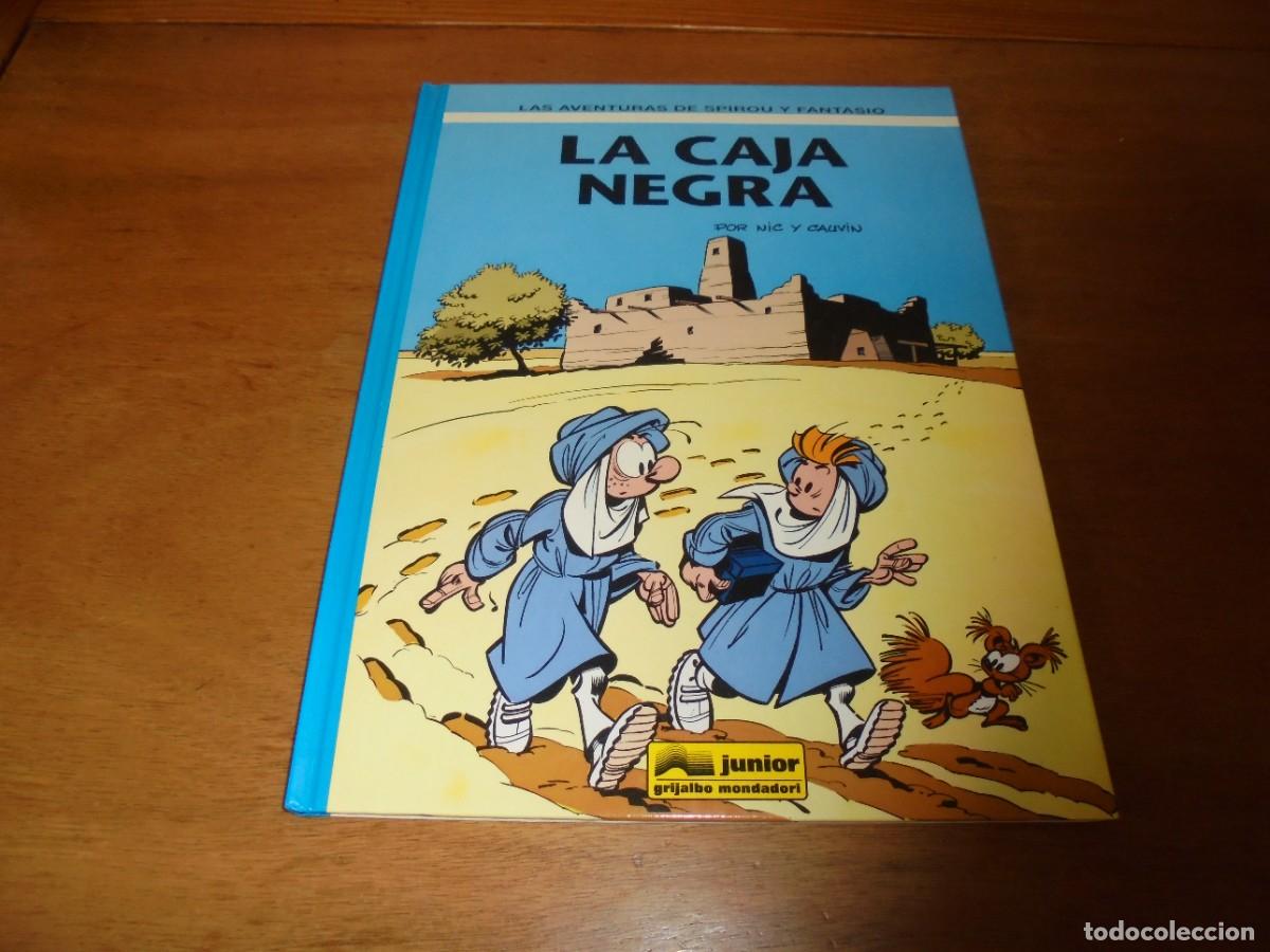 C&oacute;mics: LAS AVENTURAS DE SPIROU Y FANTASIO N&ordm; 44 LA CAJA NEGRA. GRIJALBO 1996. TAPA DURA, LOMO AZUL