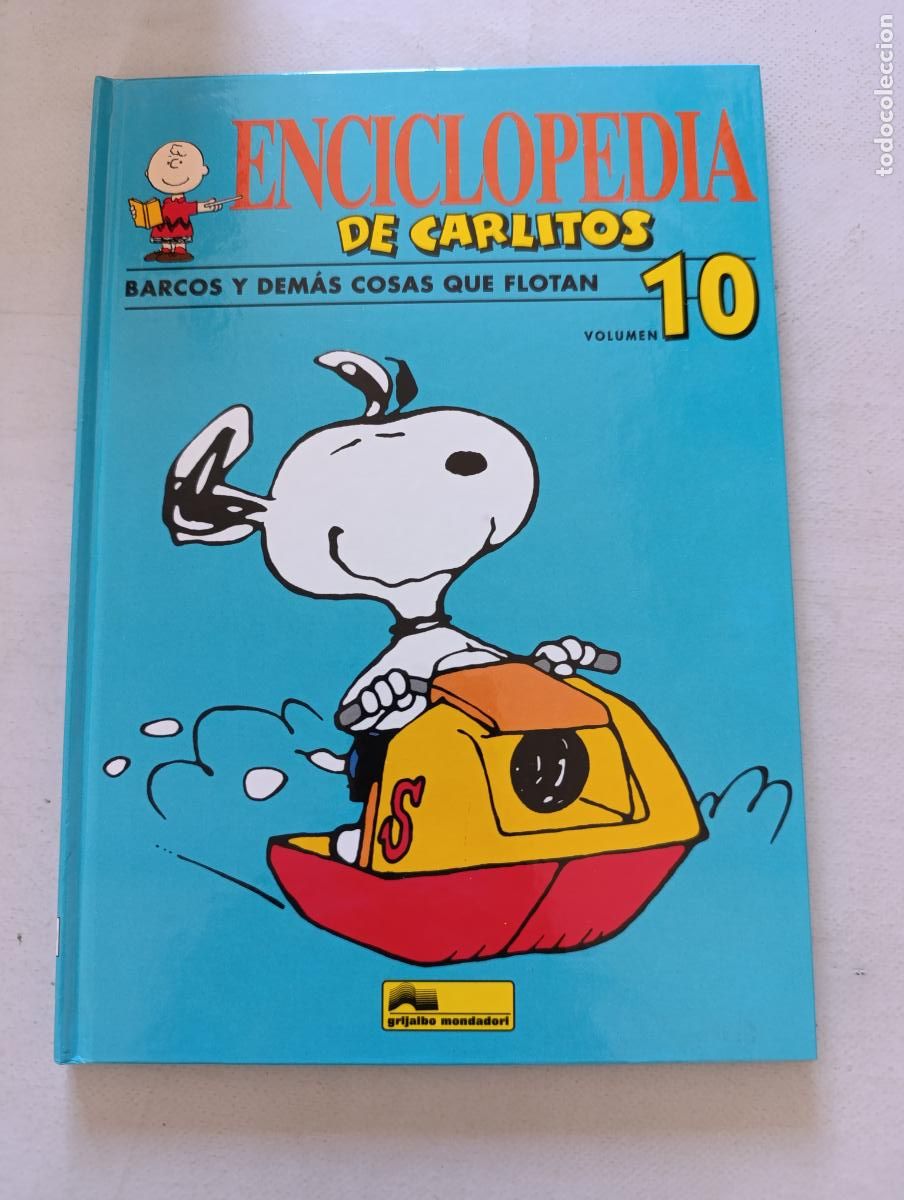 C&oacute;mics: ENCICLOPEDIA DE CARLITOS - VOLUMEN 10 - GRIJALBO MONDADORI - TAPA DURA (368)