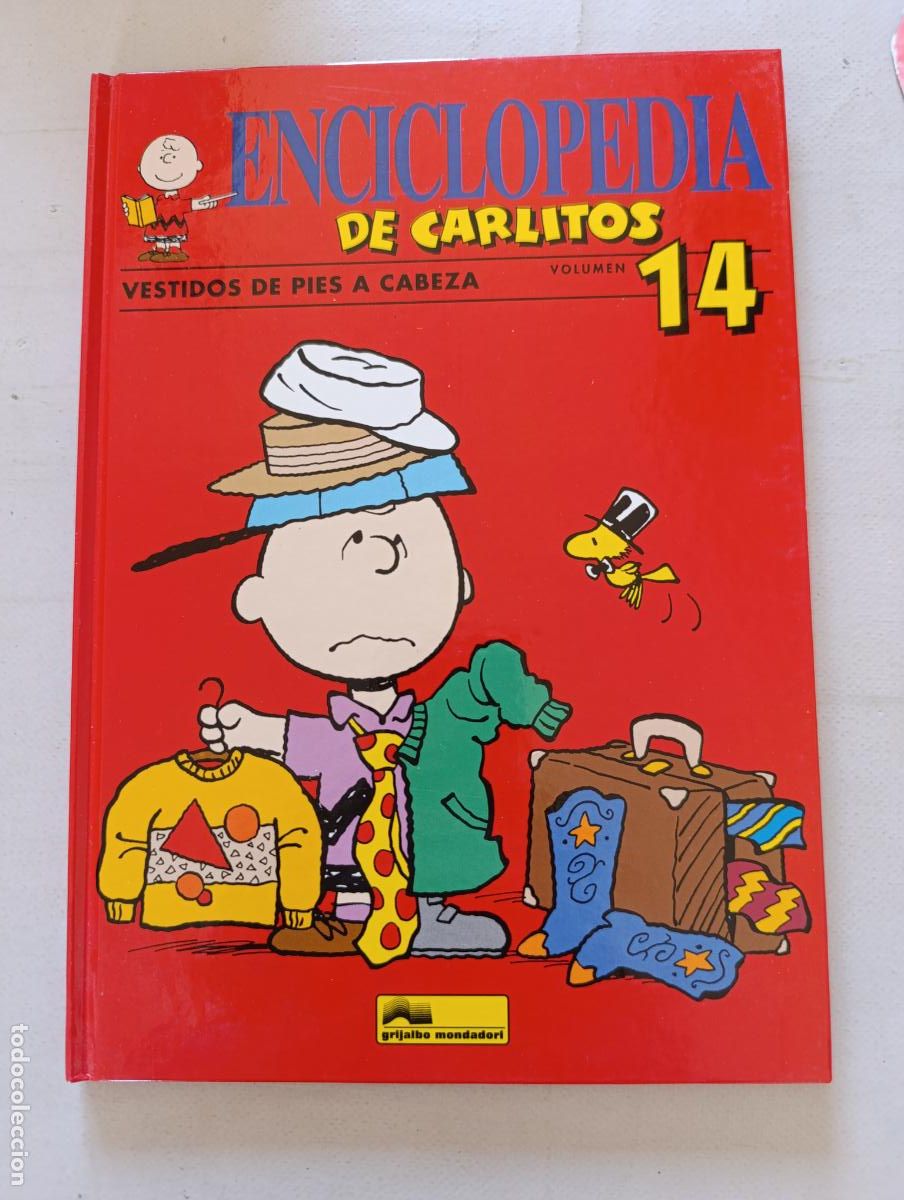 C&oacute;mics: ENCICLOPEDIA DE CARLITOS - VOLUMEN 14 - GRIJALBO MONDADORI - TAPA DURA (249)