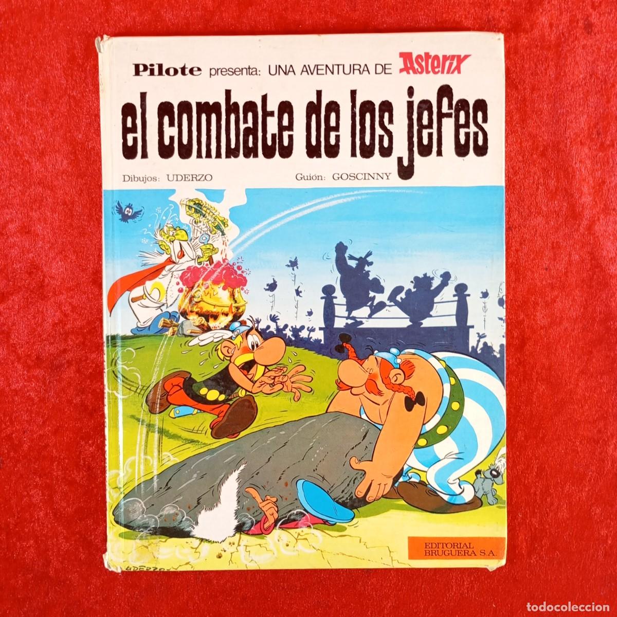 C&oacute;mics: ASTERIX, EL COMBATE DE LOS JEFES - GOSCINNY, UDERZO - EDITORIAL BRUGUERA - 1969 / 5375