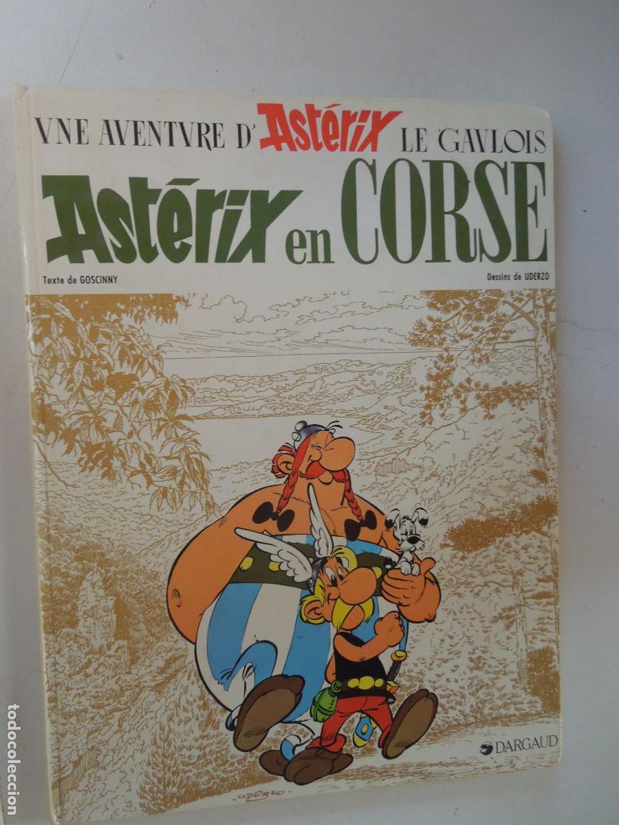C&oacute;mics: ASTERIX EN CORSE - GOSCINY - UDERZO - DARGAUD 1983- PASTA DURA -EN FRANCES