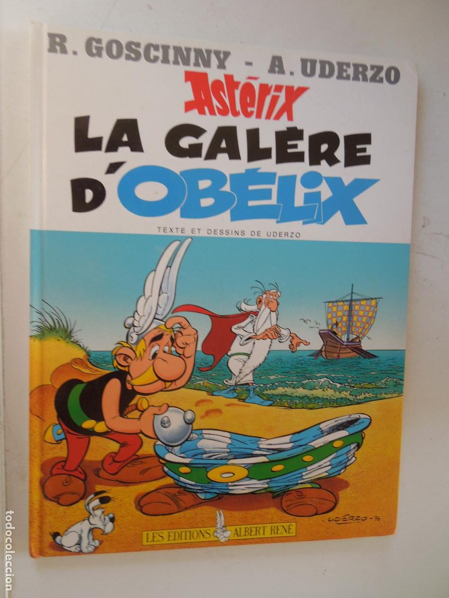 C&oacute;mics: ASTERIX LA GAL&Egrave;RE D'OBELIX - GOSCINY - UDERZO - ALBERT REN&Eacute; -1996- PASTA DURA -EN FRANCES