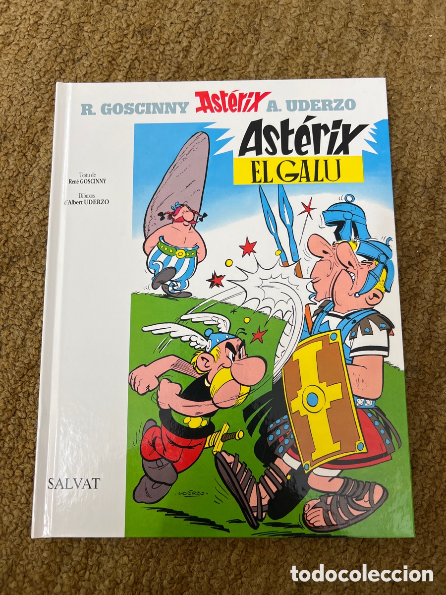 C&oacute;mics: Asterix el Galu edicion en asturiano Bable