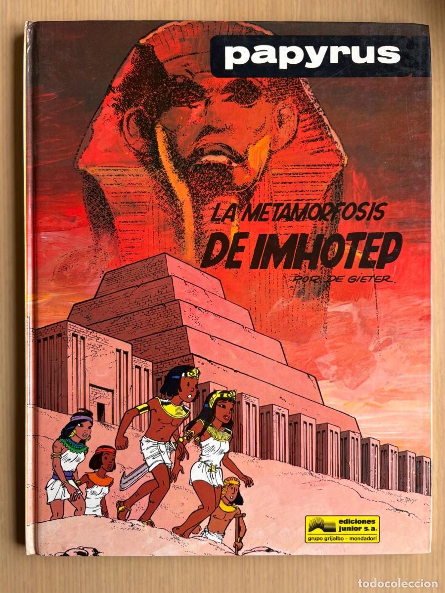 C&oacute;mics: La metamorfosis de Imhotep ediciones junior estado muy bueno