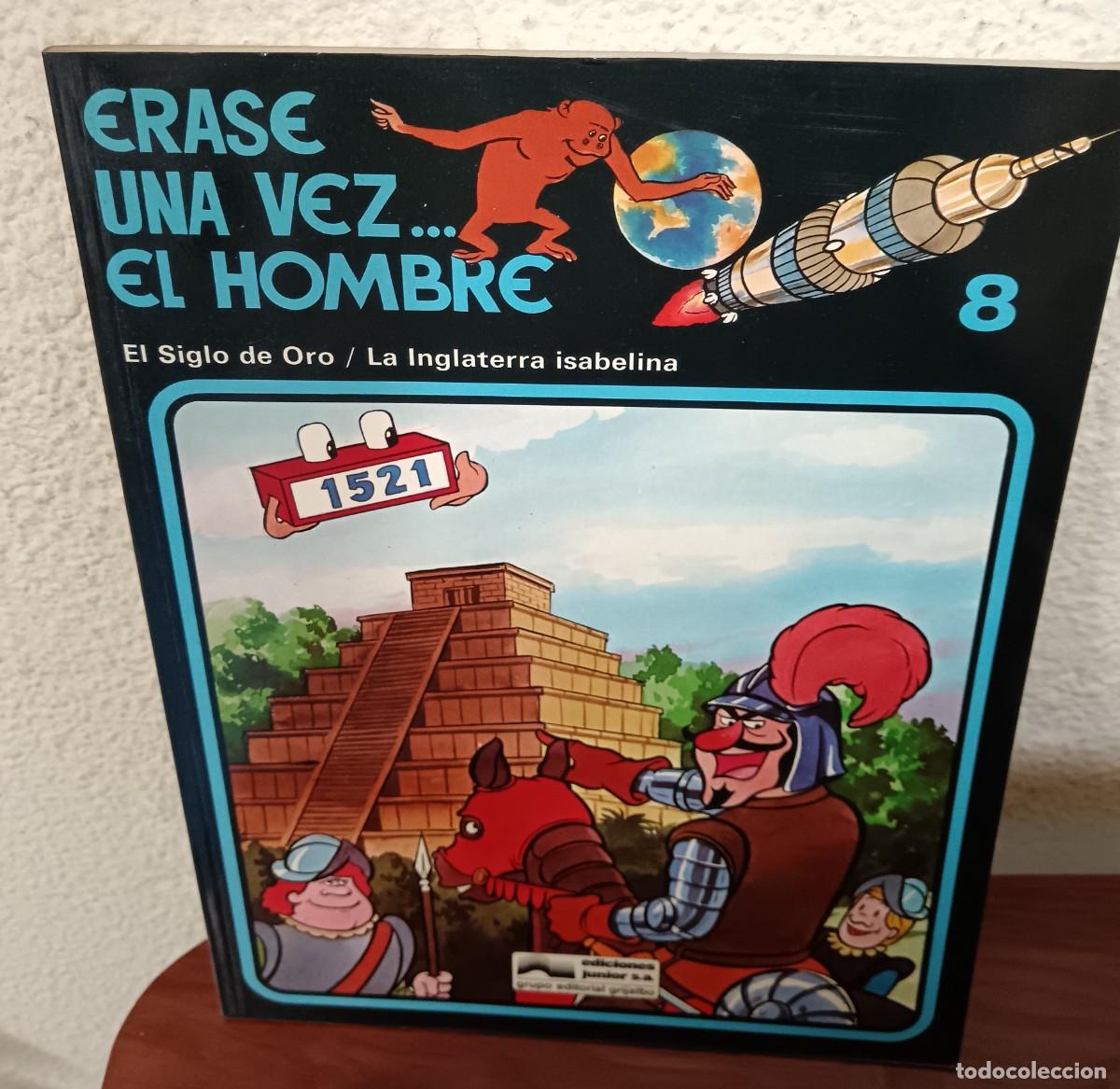 C&oacute;mics: &Eacute;RASE UNA VEZ EL HOMBRE N&ordm; 8 EL SIGLO DE ORO LA INGLATERRA ISABELINA GRIJALBO 1979